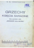 Grzechy księcia Saradine 1928r