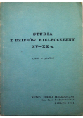 Studia z dziejów kielecczyzny XV-XX w.
