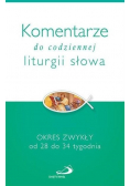Komentarze do codziennej liturgii słowa Okres zwykły
