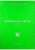 Konserwator i zabytek