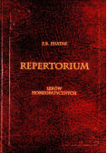 Repertorium leków homeopatycznych
