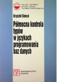 Półmocna kontrola typów w językach programowania baz danych
