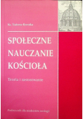 Społeczne nauczanie kościoła