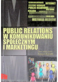 Public relations w komunikowaniu społecznym i marketingu