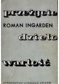 Przeżycie dzieło wartość