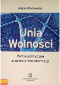 Unia Wolności Partia polityczna w okresie transformacji