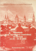 Protokoły Rady Narodowej Centralnej we Lwowie