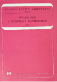 Wybór pism o. Honorata Koźmińskiego Część 1