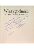 Wiarygodność. Sekret dobrych relacji