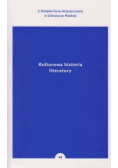 Kulturowa historia literatury