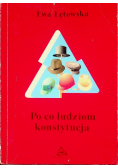 Po co ludziom konstytucja