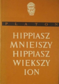 Hippiasz Mniejszy Hippiasz Większy oraz Ion