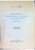 Bibljografja pamiętników polskich i Polski dotyczących, 1928 r.