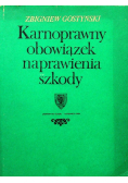 Karnoprawny obowiązek naprawienia szkody