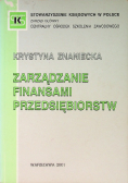 Zarządzanie finansami przedsiębiorstw