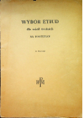 Wybór etiud dla szkół średnich na fortepian