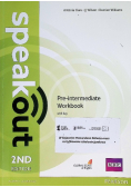 Speakout 2ed Pre-Intermediate WB with key PEARSON
