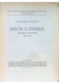 Jakób II Świnka Tom 3 Zeszyt 3 1948 r.