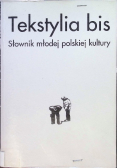 Tekstylia bis słownik młodej polskiej kultury