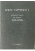 Sobór Watykański II konstrukcje dekrety deklaracje