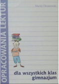Opracowania lektur dla wszystkich klas gimnazjum