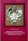 Udział duchowieństwa w Polskim życiu politycznym w latach  1914 1924