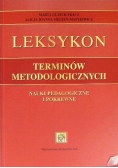 Leksykon terminów metodologicznych.