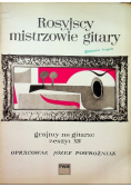 Rosyjscy mistrzowie gitary grajmy na gitarze Zeszyt XIV