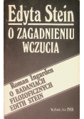 O Zagadnieniu Wczucia