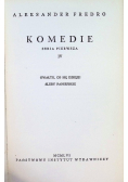 Pisma wszystkie Tom 4 Komedie Seria pierwsza