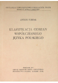 Klasyfikacja odmian współczesnego języka polskiego