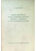 Zarys rozwoju nauk ekonomicznych Marksa i Engelsa