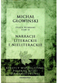 Narracje literackie i nieliterackie Tom II