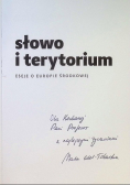 Słowo i terytorium