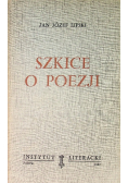 Szkice o poezji