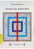 Testament jako gatunek tekstu