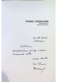 Ponad granicami Historia Solidarności Polsko - Czechosłowackiej