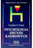 Psychologia decyzji kadrowych