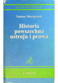 Historia powszechna ustroju i prawa