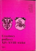 Urzędnicy podlascy XIV-XVIII wieku