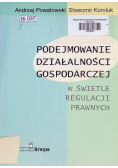 Podejmowanie działalności gospodarczej