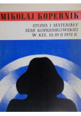 Studia i materiały sesji kopernikowskiej