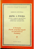 Język a poezja
