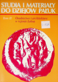 Studia i materiały do dziejów Pałuk Tom II Osadnictwo i architektura w rejonie Łekna