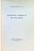 Zakony męskie w Polsce, 1937 r.