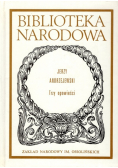 Biblioteka narodowa Trzy opowieści