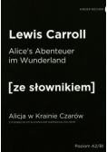 Alicja w Krainie Czarów ze słownikiem niemiecko - polskim