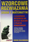 Wzorcowe rozwiązania zadań z matematyki