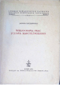 Bibliografia prac Juliana Marchlewskiego