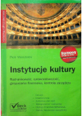 Instytucje kultury Rachunkowość sprawozdawczość gospodarka finansowa kontrola zarządcza